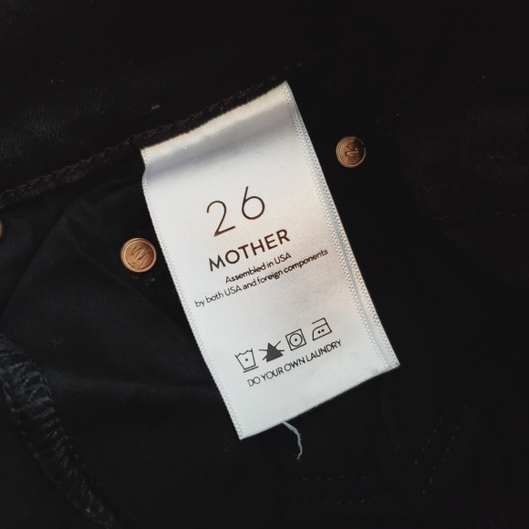 MOTHER Denim The Insider Crop Step Fray Guilty Racer - Picture 15 of 16